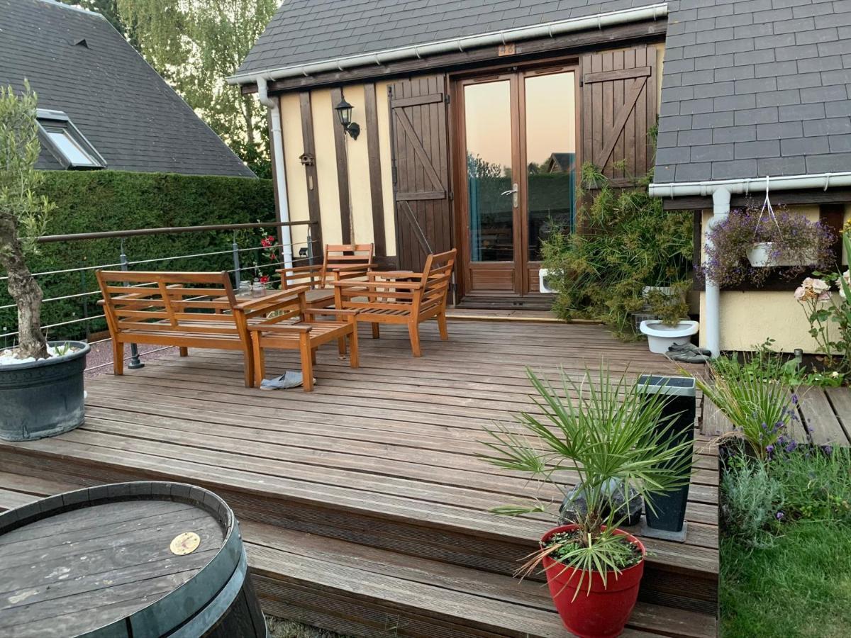 Le chalet Normand Merville-Franceville-Plage Extérieur photo